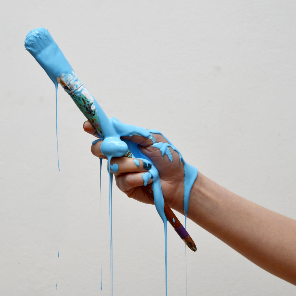 Can Paint Freeze? Stripes and Polka Dots Blog